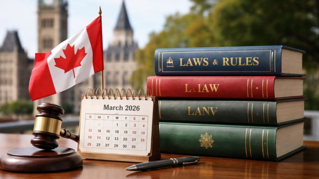 Canada New Laws and Rules